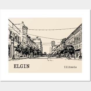 Elgin Illinois Posters and Art